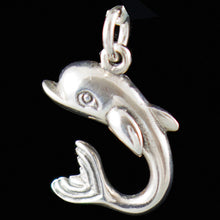 Load image into Gallery viewer, Dolphin Sterling Silver Pendant