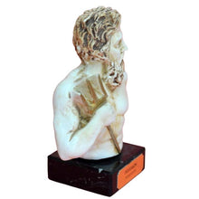 Load image into Gallery viewer, Poseidon small statue figurine - Greek God of the sea - Twelve Olympians
