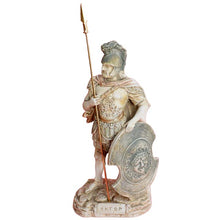 Load image into Gallery viewer, Prince Hector statue sculpture - Hero of Trojan war battle - Homer iliad