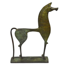 Load image into Gallery viewer, Proud Horse Figurine statue - Pure bronze item - Museum Replica - Symbol of Status
