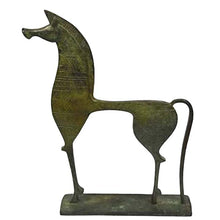 Load image into Gallery viewer, Proud Horse Figurine statue - Pure bronze item - Museum Replica - Symbol of Status