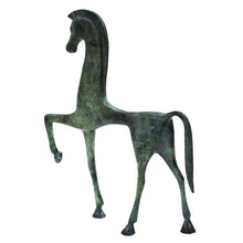 Load image into Gallery viewer, Dancing Horse sculpture - Pure bronze item - Replica of Delphi Museum in Greece