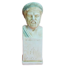 Load image into Gallery viewer, Pythagoras small bust - Mathematician Philosopher - Pythagorean Theorem