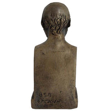 Load image into Gallery viewer, Socrates bust bronze color effect Western Philosophy - Plato Aristotle Students