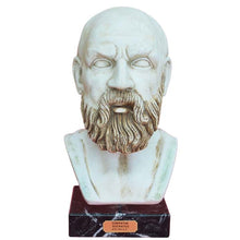 Load image into Gallery viewer, Socrates Greek Philosopher Head Bust - Western Philosophy - Plato Aristotle