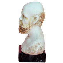 Load image into Gallery viewer, Socrates Greek Philosopher small bust - Western Philosophy - Plato Aristotle