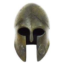 Load image into Gallery viewer, Corinthian Pure Bronze mini Helmet - Greek Spartan Hoplite soldier infantry