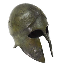 Load image into Gallery viewer, Corinthian Pure Bronze mini Helmet - Greek Spartan Hoplite soldier infantry