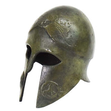 Load image into Gallery viewer, Corinthian Pure Bronze mini Helmet - Greek Spartan Hoplite soldier infantry