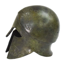 Load image into Gallery viewer, Corinthian Pure Bronze mini Helmet - Greek Spartan Hoplite soldier infantry