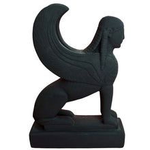 Load image into Gallery viewer, Sphinx statue Black sculpture - Museum Replica - Guardian of sacred places