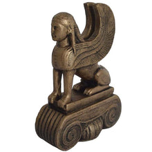 Load image into Gallery viewer, Sphinx statue sculpture - Guardian of sacred places - Symbol of Mystery