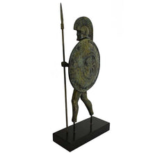 Load image into Gallery viewer, Ancient Greek Bronze Warrior Figurine - Homer iliad Trojan War - Museum Replica