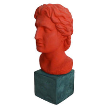 Load image into Gallery viewer, Alexander the Great Macedonian head Red sculpture - King Of Vergina - Macedonia