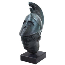Load image into Gallery viewer, Ancient Greek Warrior sculpture - Trojan War bust statue - Homer iliad Mythology