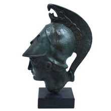 Load image into Gallery viewer, Ancient Greek Warrior sculpture - Trojan War bust statue - Homer iliad Mythology