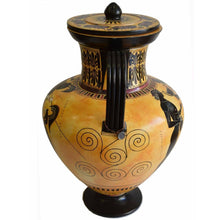 Load image into Gallery viewer, Achilles and Penthesileia Amphora Vase by Exekias painter - British Museum