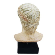 Load image into Gallery viewer, Apollo bust sculpture - Olympian God of light sun music poetry
