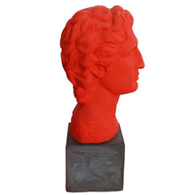 Load image into Gallery viewer, Alexander the Great Macedonian head Red sculpture - King Of Vergina - Macedonia