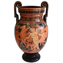 Load image into Gallery viewer, Talos Death - The Bronze Giant - Red Figure Amphora Vase - Protector Of Crete