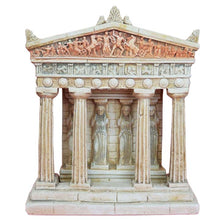 Load image into Gallery viewer, Temple with Caryatids - Acropolis Architecture - Maidens of Karyai Caryatid Kore