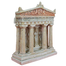 Load image into Gallery viewer, Temple with Caryatids - Acropolis Architecture - Maidens of Karyai Caryatid Kore