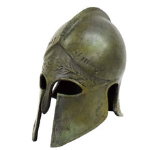 Load image into Gallery viewer, Corinthian small Bronze Helmet - Greek Spartan Hoplite soldier infantry