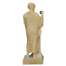 Load image into Gallery viewer, Democritus Aged Statue - The Father of Atomic Theory - Ancient Greek Philosopher