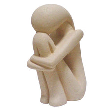 Load image into Gallery viewer, Thinking Figure - Meditation Contemplation Figure - Cycladic Art