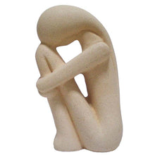 Load image into Gallery viewer, Thinking Figure - Meditation Contemplation Figure - Cycladic Art