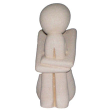 Load image into Gallery viewer, Thinking Figure - Meditation Contemplation Figure - Cycladic Art