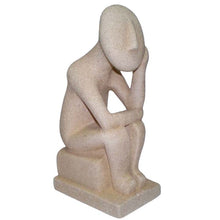 Load image into Gallery viewer, Thinking Man - Meditation Contemplation Figure - Cycladic Art