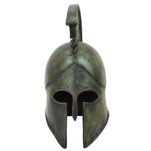 Load image into Gallery viewer, Corinthian small Bronze Helmet with snake - Greek Spartan Hoplite soldier infantry
