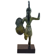Load image into Gallery viewer, Trojan War Bronze Figurine - Ancient Greek Warrior sculpture - Homer iliad