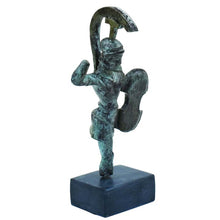 Load image into Gallery viewer, Trojan War small bronze figurine - Ancient Greek Warrior sculpture - Homer iliad