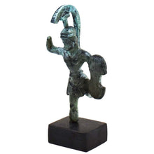 Load image into Gallery viewer, Trojan War small bronze figurine - Ancient Greek Warrior sculpture - Homer iliad