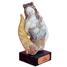 Load image into Gallery viewer, Tyche bust statue - Goddess of Chance Fate and Fortune - Tykhe