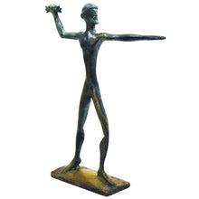 Load image into Gallery viewer, Zeus King of the Olympian Gods bronze small sculpture - Ruler of Sky and Thunder