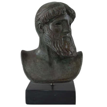 Load image into Gallery viewer, Zeus King of the Olympians Gods small bust - Ruler of Sky and Thunder - Olympus