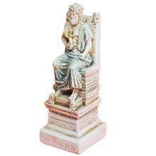 Load image into Gallery viewer, Zeus King of the Olympians Gods small statue - Ruler of Sky and Thunder - Olympus