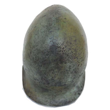 Load image into Gallery viewer, Corinthian solid Bronze helmet - Olympia Museum Reproduction - Spartans Armor