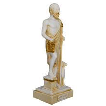 Load image into Gallery viewer, Diogenes the Cynic Aged Statue - Ancient Greek Philosopher - Cynicism - Diogenis