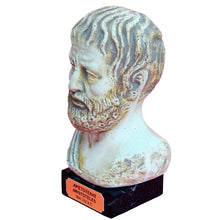 Load image into Gallery viewer, Aristotle Greek Philosopher small bust - Western Philosophy - Socrates Plato