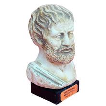 Load image into Gallery viewer, Aristotle Greek Philosopher small bust - Western Philosophy - Socrates Plato