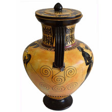 Load image into Gallery viewer, Achilles and Penthesileia - Ancient Greek Amphora Vase - British Museum Replica