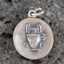 Load image into Gallery viewer, Ancient Greek Silver Coin Shield - Amphora Pendant