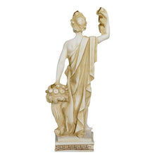 Load image into Gallery viewer, Dionysus Alabaster aged statue sculpture - Dionysos Bacchus God of wine ecstasy