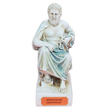 Load image into Gallery viewer, Aristotle Greek Philosopher small statue - Western Philosophy - Socrates Plato