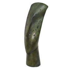 Load image into Gallery viewer, Cycladic Bronze Head sculpture - Ancient Greek Abstract Art statue Simplicity