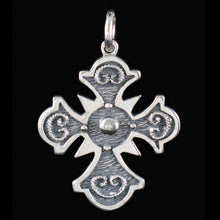 Load image into Gallery viewer, Byzantine Silver Cross – High Quality Silver Item